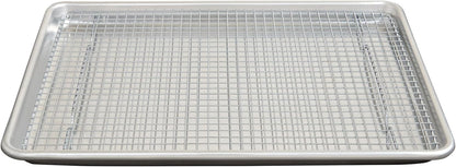 Mrs. Anderson's Baking Cooling Rack - Heavy Duty Steel for Half Sheet Pans | 16.5 x 11.875 x 0.625-Inches
