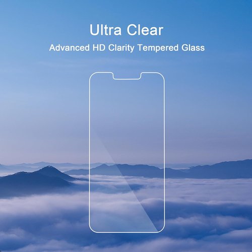 Ailun Tempered Glass Screen Protector - 3 Pack for iPhone 17e, 16e, 14, 13 & 13 Pro | 6.1 Inch, Case Friendly