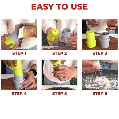 Dry Fruit and Nut Cutter Slicer, fine Cup Slicer Kitchen Gadget for Dry Fruit Chopper, Badam kaaju Walnut Pista Cutter Chopper Machine Hand Nuts Chopper for Kitchen Items for Gift Home Gadgets