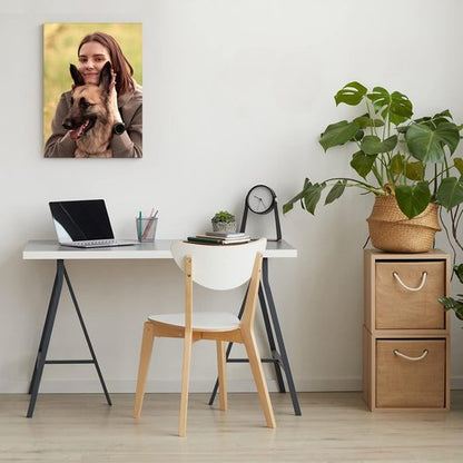 Custom Canvas Prints - Personalized Wall Art for Bedroom & Living Room | 6x8 Inch Photo Decor