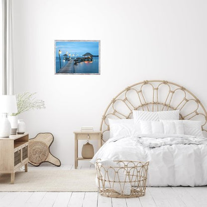 JCJMY 12x17 Picture Frame Rustic White for Wall Hanging, Wall Mounting Horizontally or Vertically, 12 x 17 Wall Gallery Poster Photo Frame with Shatter Resistant Plexiglass, Rustic White