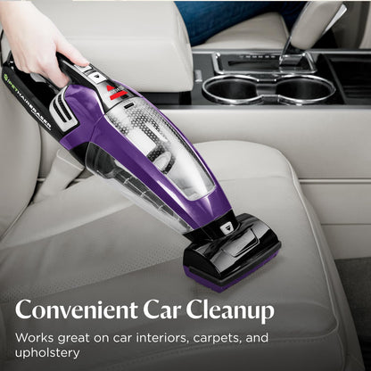 Bissell Pet Hair Eraser Cordless Hand Vacuum - Lithium Ion, Easy-Empty Dirt Bin & Tools Included | 2390A