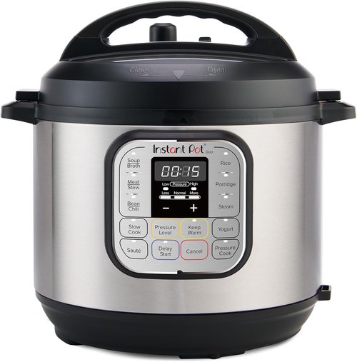Instant Pot Duo Mini Electric Pressure Cooker - 7-in-1 Multi-Function, 3 Quart, Stainless Steel, Free Recipe App