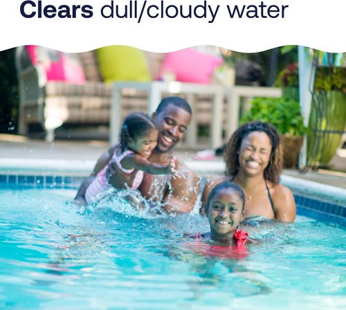 HTH 67080 Pool Care Flocculant - Quickly Clears Cloudy Water for Crystal Clear Pools