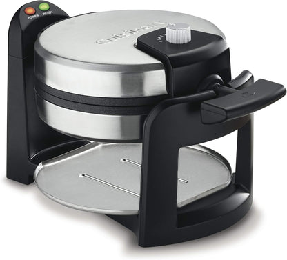 Cuisinart Belgian Waffle Maker - 1" Thick Round Waffles | Easy Flip Design, WAF-F30NAS