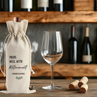 Farewell Gifts for Coworkers Moving Away Gifts for Friends Coworker Leaving Gifts for Women Retirement Gifts for Women Men New Beginnings Gifts for Women Men New Chapter Wine Bag