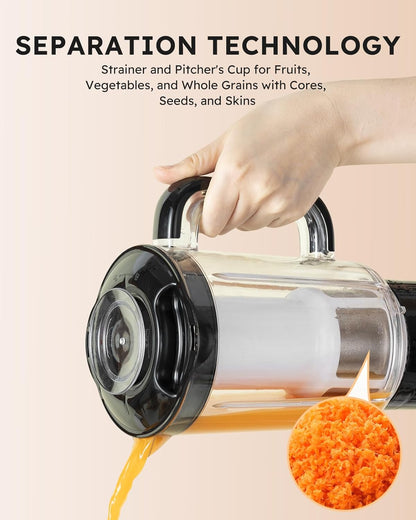 Sangcon 5-in-1 Blender and Food Processor Combo - Perfect for Shakes, Smoothies & Chopping | 40 oz Jar & 17 oz Cup
