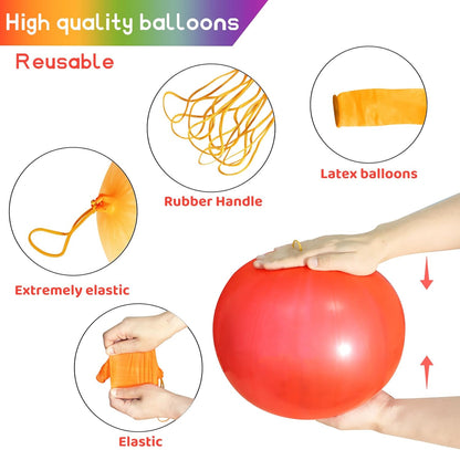 Voircoloria 30Pcs Heavy-Duty Punch Balloons - Fun Party Favors for Kids' Birthdays & Weddings