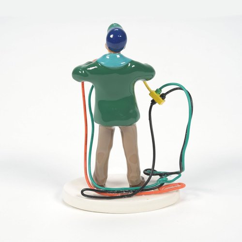 Department 56 | National Lampoon's Christmas Vacation Fire It Up Dad Figurine - 1.38 Inch, Multicolor