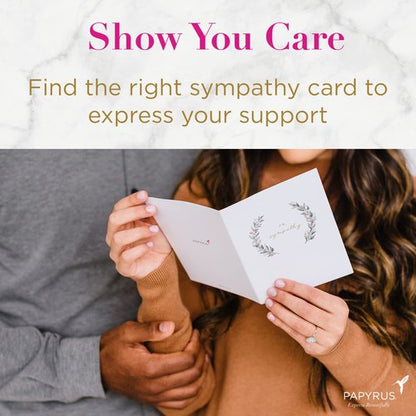 Papyrus Sympathy Card (Deepest Sympathy)