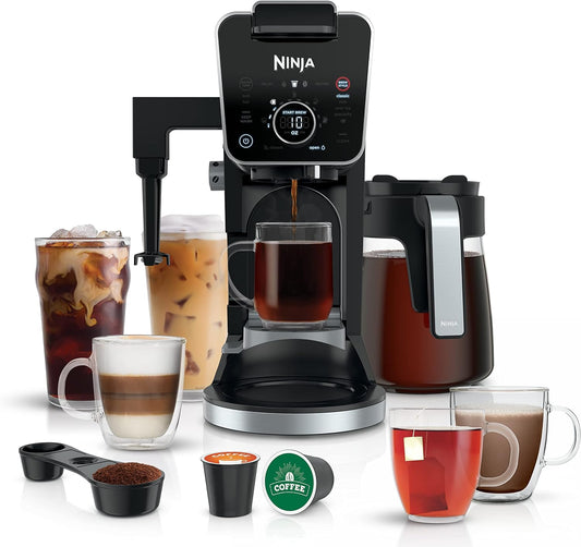 Ninja Drip Coffee Maker - DualBrew Pro Specialty Coffee System | K-Cup Compatible, 12-Cup Capacity
