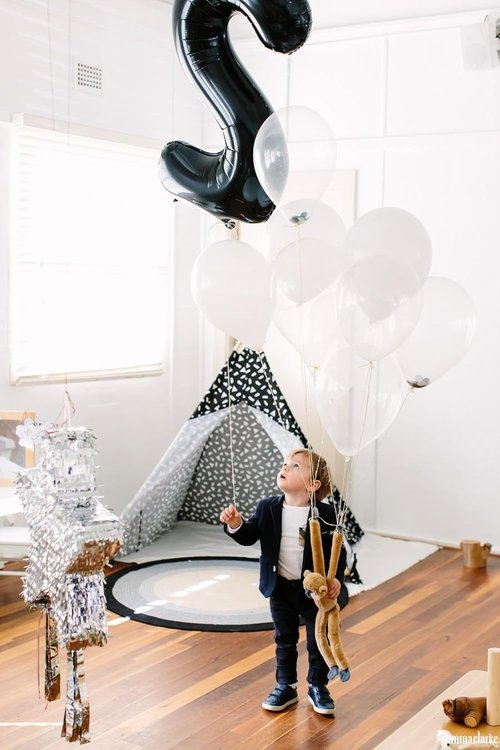 Black Number 70 Balloon - 40 Inch 70th Birthday Decoration for Men & Women | Party Supplies