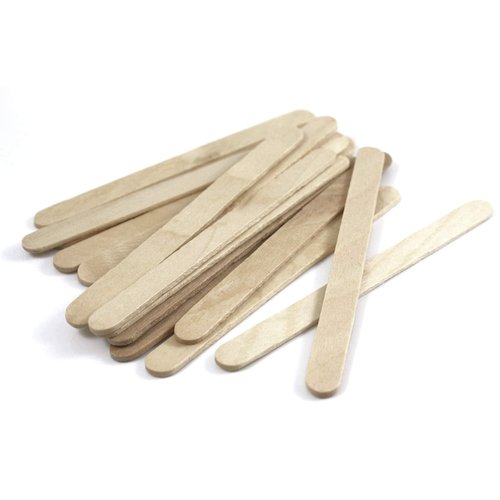 Sargent Art Economy Craft Sticks, Wood 100 Piece, Perfect Wooden Craft Sticks