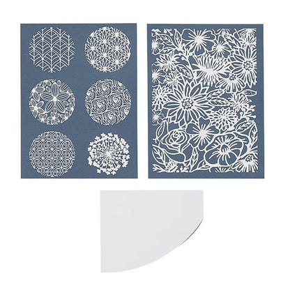 Sculpey Floral Silkscreen Kit, Florals