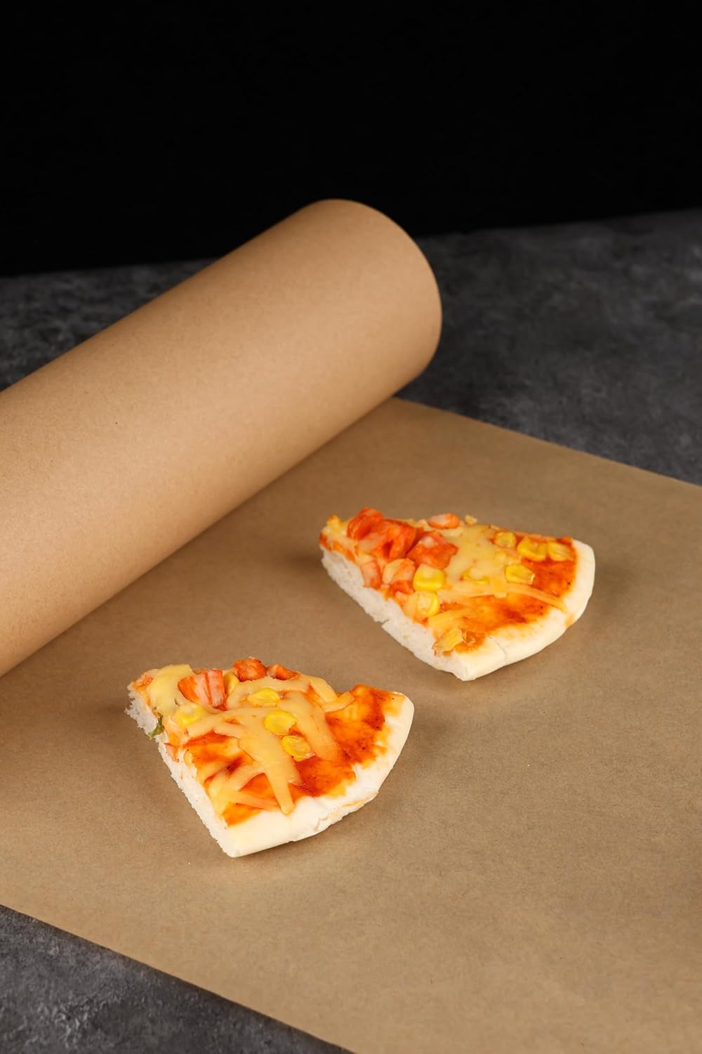 Unbleached Parchment Paper Roll - 15in x 210ft Non-Stick Baking Paper with Built-In Slide Cutter
