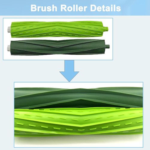 iRobot Replacement Brushes - Compatible with Roomba E, I & J Series | Set of 2 for Enhanced Cleaning