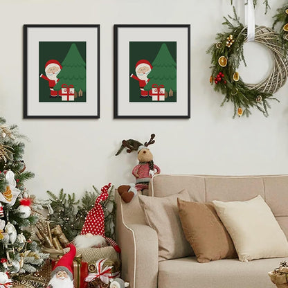 Upsimples 16x20 Picture Frame Set of 5 - Display 11x14 or 16x20 Photos | Elegant Gold Gallery Frames