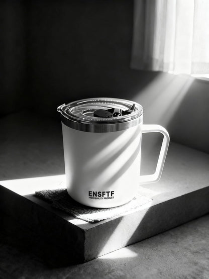 Skiennix 13 oz Stainless Steel Coffee Mug - Leak Proof Travel Tumbler with Lid | Insulated for Hot & Cold Drinks