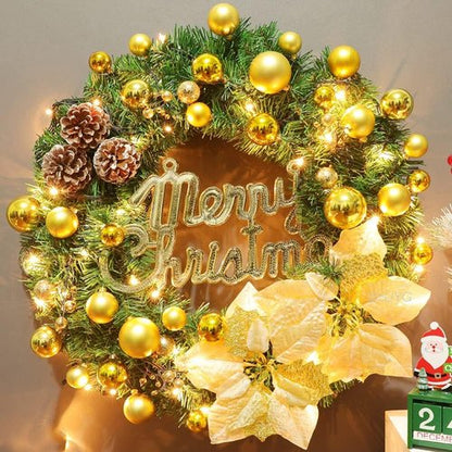 MASHANG Christmas Lights - 50 LED Battery Operated String Lights with Timer | Waterproof Warm White for Indoor/Outdoor Decor