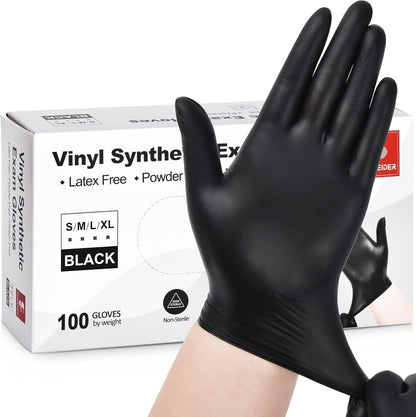 Schneider Nitrile Exam Gloves - 4 Mil Thickness, 12-Inch Extended Cuff | 100-Count Medium Box