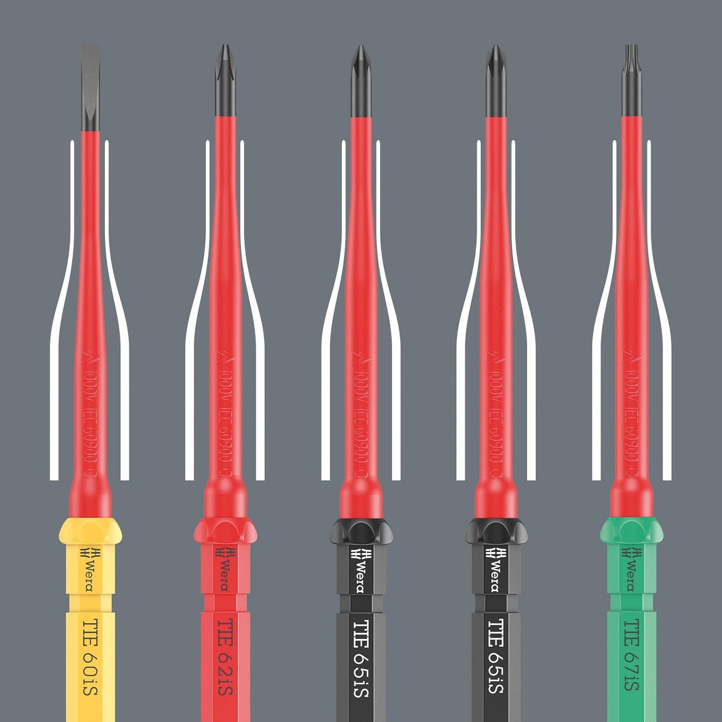 WERA - Kraftform Kompakt VDE 17 Universal Tool Set - 17 Pieces for Electrical Work
