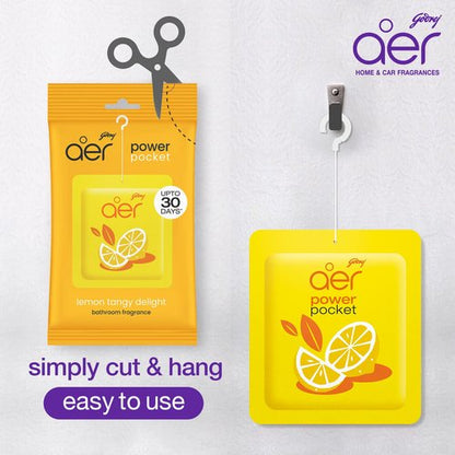 AER Power Pocket Assorted Solid Pocket Air Freshener for the Entire Home with Long Lasting Scents, Pack of 5