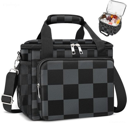 Coobiiya Insulated Lunch Bag - Leakproof Portable Cooler for Men | Ideal for Camping, Travel & Beach