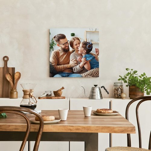 Custom Canvas Prints - Personalized Wall Art for Bedroom & Living Room | 6x8 Inch Photo Decor