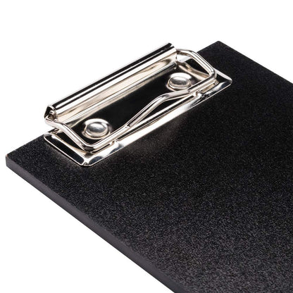 Olbia 10-Pack Wood Check Presenters for Restaurants, Server Book, Menu Holder for Cafes, Wooden Clip Board, Cute Waitress Book Organizer, Server Note Pads, Guest Check Book 8" x 4" (Black)