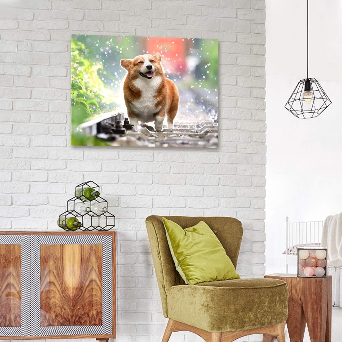 Skiennix Personalized Canvas Print - Custom Wall Art for Bedroom & Living Room | 8" W x 6" H