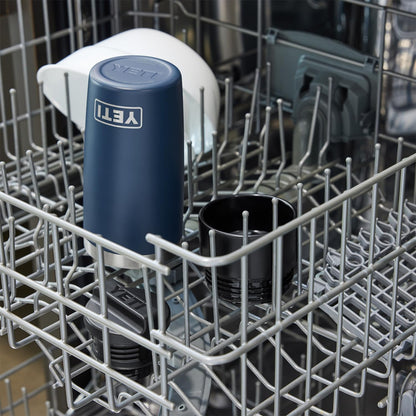 YETI Rambler 16 oz Travel Bottle - Stainless Steel, Vacuum Insulated, Leakproof Commuter Cap | Moon Dust