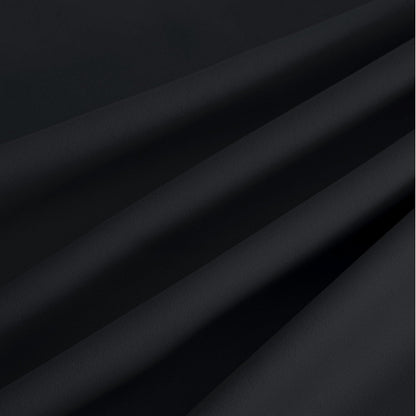 NICETOWN Blackout Curtains - Grommet Drapes for Total Darkness - 95 Inches Long, Black