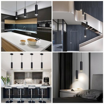 OKELI Modern Pendant Island Light Square 3-Light Smart