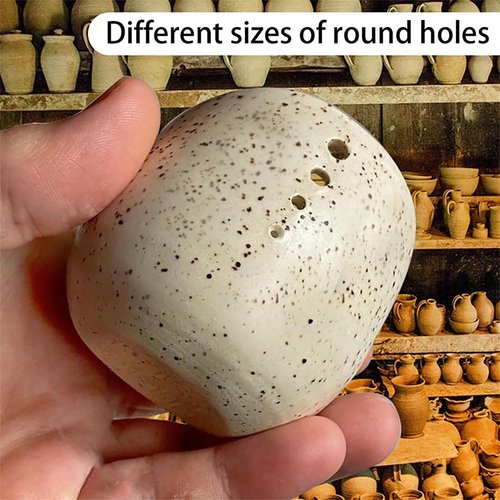 Handmade Ceramic Herb Bowl,Quick Leaf & Stem Separator with Easy-Clean Design,Dishwasher Microwave Safe Stripper Tool for Basil, Parsley, Mint(2*Green)