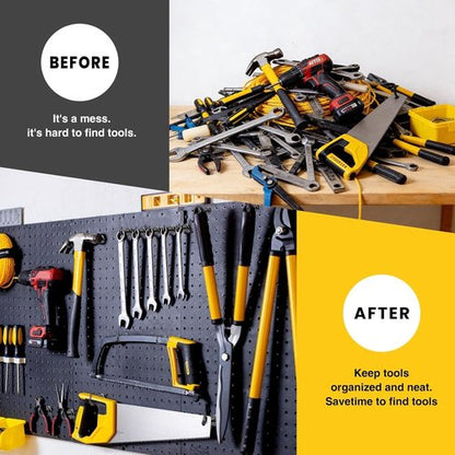 DIYMAG Magnetic Hooks - 30Lbs Heavy Duty Black S-Hooks for Garage, Kitchen & Office | 120 Pack