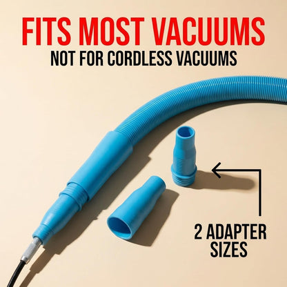 3Pcs Dryer Vent Cleaner Kit - Flexible Lint Brush & Vacuum Attachment with Storage Bag