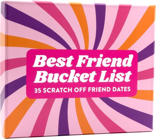 Best Friend Bucket List - 35 Scratch-Off Cards for Fun Adventure Date Ideas | Perfect Friendship Gift for Birthdays