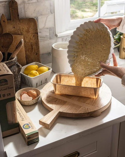 IF YOU CARE Loaf Baking Pans - FSC Certified Paper, Eco-Friendly, 4-Count Set