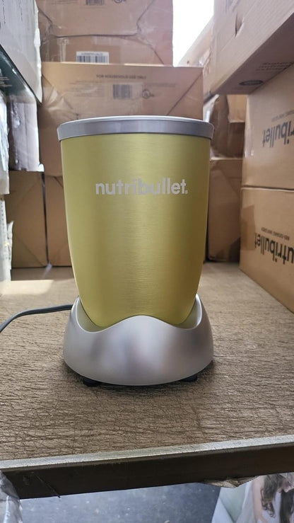 NutriBullet Pro 900 Watt Blender - High-Speed Mixer with 9-Piece Set in Yellow