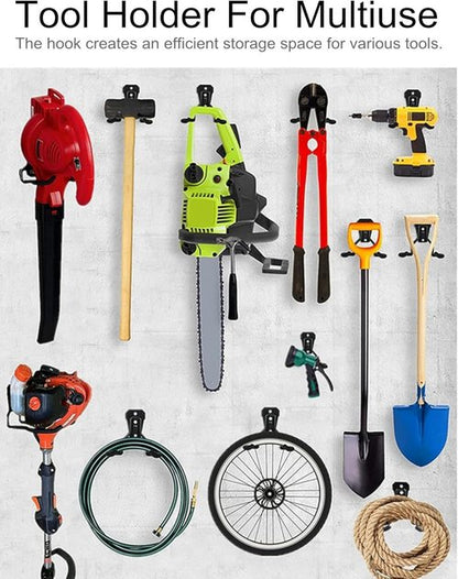 GS Alderaul Garden Tool Hanger - String Trimmer Wall Mount for Garage Storage | Durable Weedeater Bracket