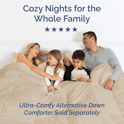 Skiennix Full Size 4-Piece Sheet Set - Comfy, Breathable & Cooling Bed Sheets - Ultra-Soft, Deep Pockets, Wrinkle-Free - Oeko-Tex Certified - Cream