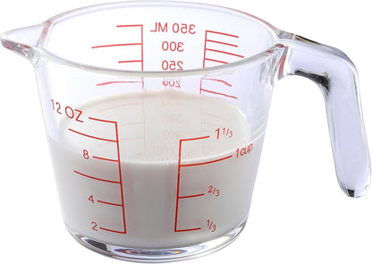 Skiennix Glass Measuring Cup - Essential Baking & Cooking Tool | Durable & Easy to Read