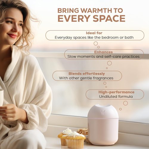 Aroma Country Whipped Vanilla Diffuser Oil - Long-Lasting Natural Home Fragrance | 8.5 Fl. Oz Refill
