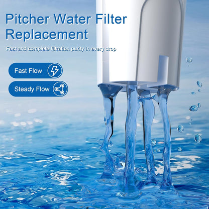 Brita Water Filter Replacement - Reduces Chlorine & Bad Taste | Lasts 2 Months, 3 Filters Included