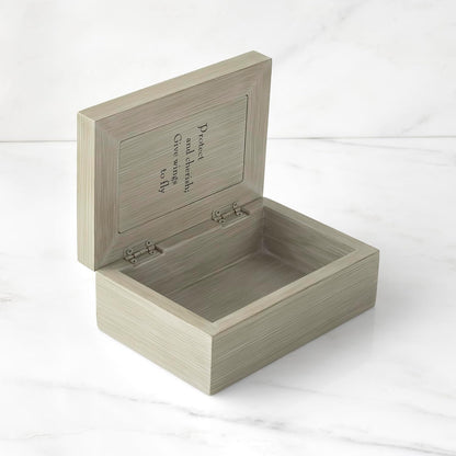 Willow Tree Memory Box - Mother and Daughter Sculpture with Jewelry Storage | Hand-Painted Keepsake