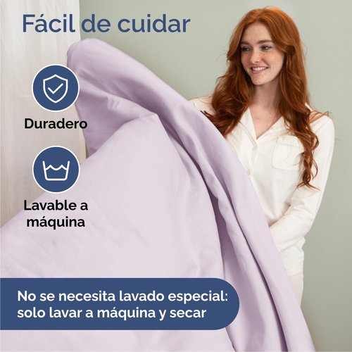 Cal King Size 4 Piece Sheet Set - Comfy Breathable & Cooling Bed Sheets Set - Hotel Luxury Bedding for Women, Men, Kids, Teens, Boys & Girls - Deep Pockets & Wrinkle Free - Oeko-Tex - Light Lavender