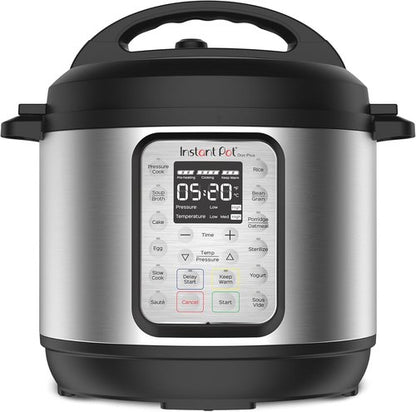 Instant Pot Duo Plus 9-in-1 Multicooker - Versatile Pressure Cooker & Rice Maker, 6 Quart, Stainless Steel