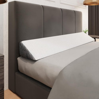 Kolbs Bed Wedge Pillow for Headboard Gap | Bed Gap Filler | Modern Stylish Pillow to Fill Gap Between Headboard and Mattress