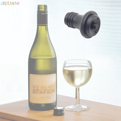 Wine Saver Vacuum Stoppers Pack of 6 Rubber Wine Stoppers, for Wine Saver Vacuum Pump Preserver, Bottle Rubber Corks to Preserve Wine Flavor Best Wine Air Vacuum Stoppers To Keep Wine Fresh