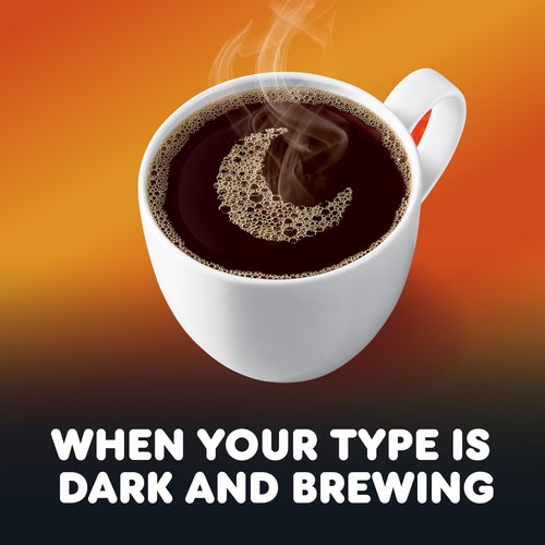Dunkin' Midnight Dark Roast Coffee, 60 Keurig K-Cup Pods, (Pack of 12)